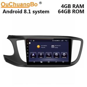 China Ouchuangbo car stereo system for MG 360 2015 support BT MP3 mirror link android 8.1 OS 4+64 factory