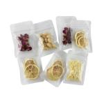 Matte Frosted Flat zipper Plastic Packaging Bag pouch For Nuts Candy