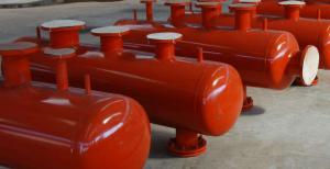 China Flange Cylinder Biomass Boiler Parts Customization Dimension Tube Heat Exchanger factory