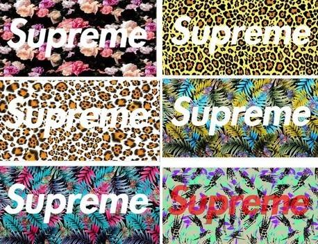 Popular Brand Superme Box Sexy leopard printed 100% cotton beach Towel Sport