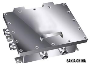 China IP66 Stainless Steel Explosion Proof Video Data Fiber Transmitter and Receiver Juntion Box factory