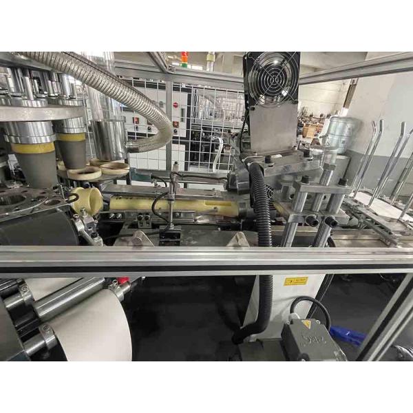 Double Wall Ripple Coffee Cup Manufacturing Machine With PLC Control