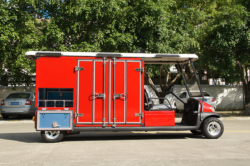 Electric Fire Truck 2 Seater CE Approved With Trojan Battery Electric Golf Carts