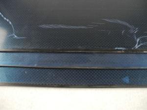 China Airplane / Helicopter use laminated 3mm Carbon Fiber Sheet 3K Plain Matte factory