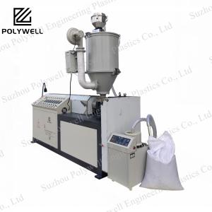 China PA66 GF25 Nylon Tape Dedicated Extruder Mainframe Single Screw Plastic Extruder factory