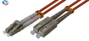 China LC UPC SC UPC Fiber Optic Patch Cord DX OM1 Fiber Patch Cable factory