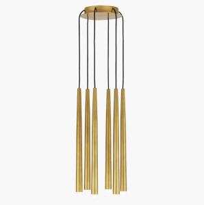 China Vsual Comfort Pylon 6 Light Chandelier 700TRSPPYL6 factory