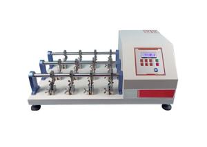 China Bending Angle 22.5° Rubber Testing Machine Leather Resistance Testerr factory