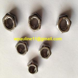 China AISI321 Hex nuts in stock Hexagonal nuts DIN934 factory