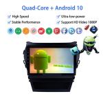 Android 10.0 Car Multimedia GPS Navigation System For Hyundai IX45 SantaFe 2013