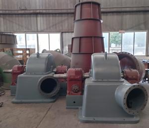 China Minimal Environmental Impact Turgo Impulse Turbine with 1000kw Capacity and Steel Casting factory