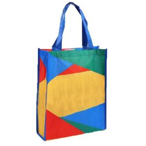 China PP Folding Durable Washable Non Woven Reusable Bags With Customised Logo factory