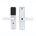 Peephole Camera Digital Door Lock Fingerprint Card Smartlock Tuya