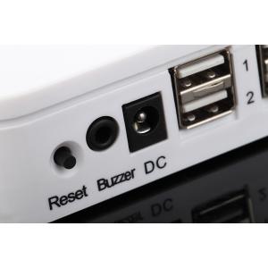 COMER anti-theft security cable locking alarm controller system for acrylic cell