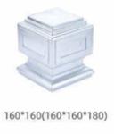 Guardrail Outdoor Fence Galvanized Steel Post Cap Tube Cap For Gardening Fence