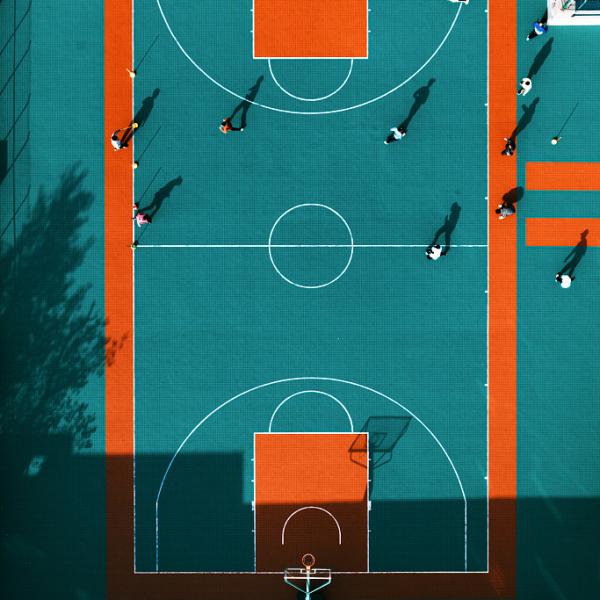 Slip Resistance Interlocking Sports Flooring Indoor Multi Basketball Sports
