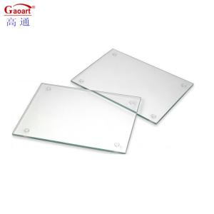 China Customized Logo Acceptable Tempered Glass Cheese Cutting Board for Design Kitchen Utensils factory