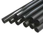 0.001% N Content High Strength 3K Twill Carbon Fiber Tube CBTCFT042