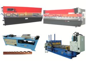 China Radiator Aluminum Corrugated Fin Forming Machine Stepless Control factory