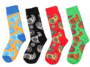 China Happy Socks Korean Fashion Sock calico print sock factory