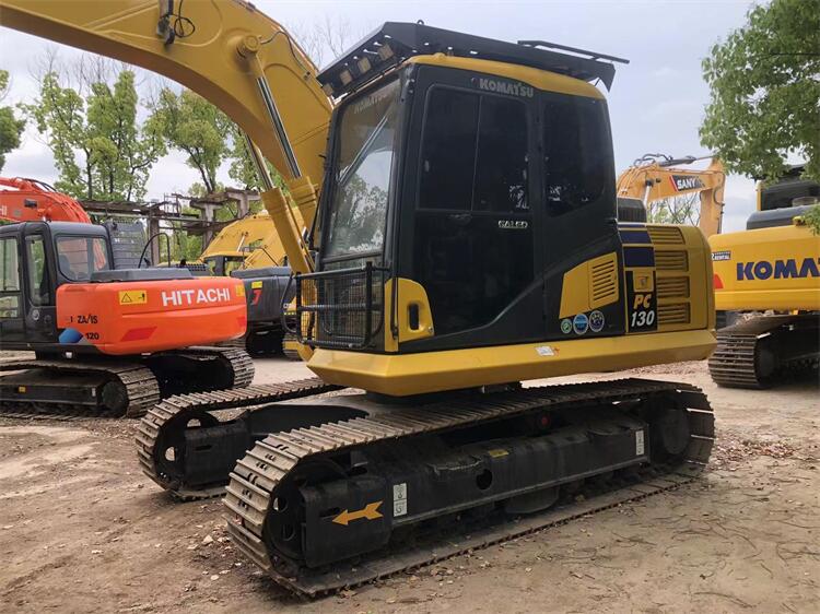 Japan Used 13 Ton Mini Excavator Komatsu PC130-7 Medium Digger with 280 Working Hours
