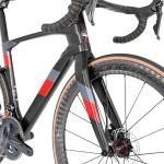 Thru Axle Disc Brak 142mm Road Bike Carbon Fiber hidden cables
