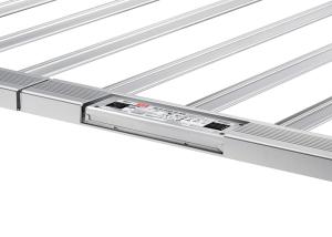 China 8bar 380nm 2.8umol/J Hydroponic Led Grow Lights For Farm factory