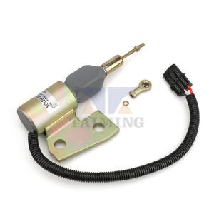 China TEM 3991168 24V 3991167 12V Fuel Cut Stop Solenoid For Excavator 4BT YC101661 R130 R130-5 factory