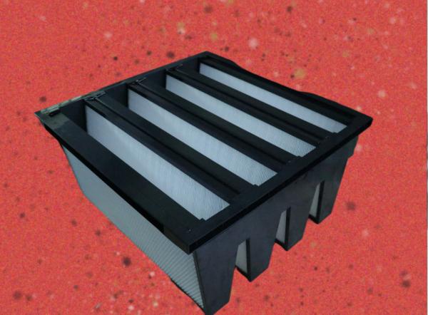 China ABS	Frame MERV 13 Hepa Media Filter , Pocket Bag Filter For HVAC System factory