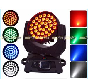 China 400W 36x10w Rgbw 4in1 Led Zoom Moving Head Washer Light For Stage Show factory