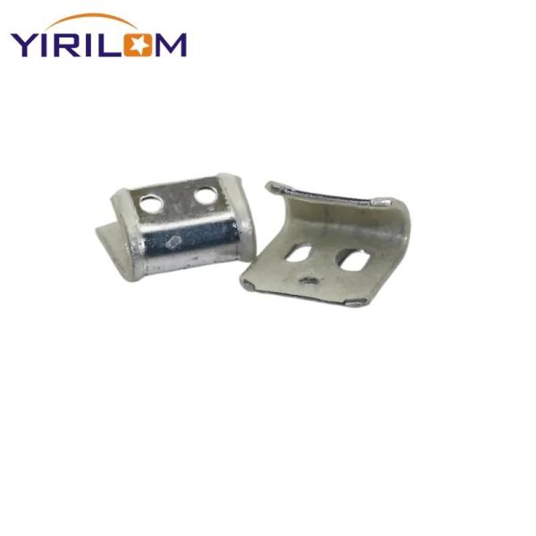 Sofa Spring Clamp Durable Fastener Four Holes Plastic Covered Sofa Clips For