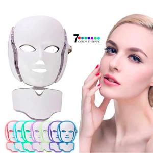 China PDT Photon Light Facial Skin Beauty Therapy 7 Colors LED Face Mask factory