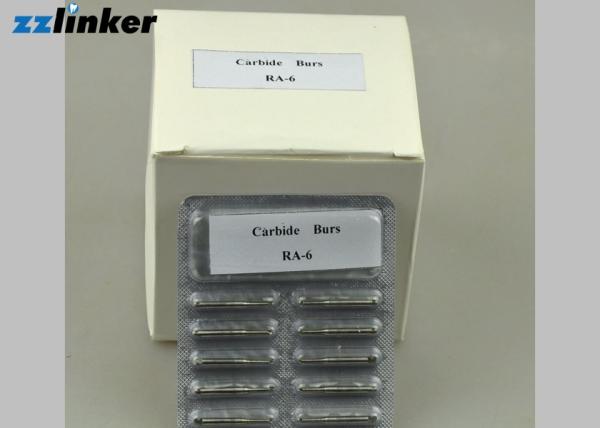 RA Dental Abrasive , Carbide Dental Polishing Burs Clinical Drilling Strong Low