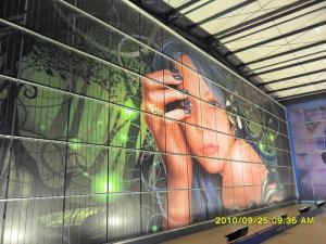 China Creative big matrix trivision billboard for outdoor advertising factory