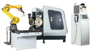 China Full Digital Control Robotic Polishing Machine 16KW For Faucet factory