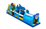 Ocean Theme Shark Fish Cartoon Inflatable Obstacle Courses Inflatable Bouncer
