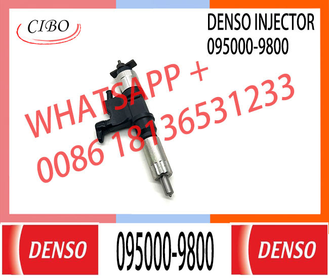 High Quality Diesel Fuel Injector 095000-9800 Common Rail Injection Nozzle 095000-9800 For ISUZU 4HK1