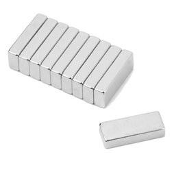 China Small Size 13x6x1mm N35 Galvanized Strong Magnetism Block NdFeB Magnet factory
