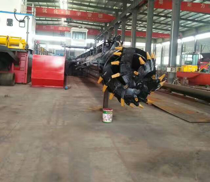 The Daily Output of This 8 Inch Model Dredging Vessel is 1000 Cubic Meters