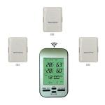 Accurate 3-In-1 Indoor Outdoor Hygro Thermometer Sensor Weather Station