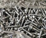 Carbon Steel Screw Spikes Rail Fasteners Factory Custom