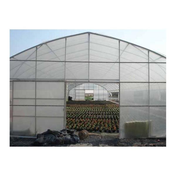 China Single Layer Plastic Film Greenhouse Versatile For Agricultural Applications factory