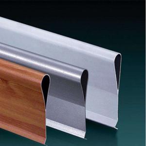 China Dripping Shaped Aluminum Metal Ceiling 1.3mm Thickness Indoor Decoration factory