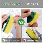 Sustainable Kitchen Scrubber Sponge Long Lasting Fast Drying biodegradable