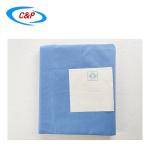 Customized Surgical Sterile Nonwoven Radial Angio Drape With 4 Holes Supplier
