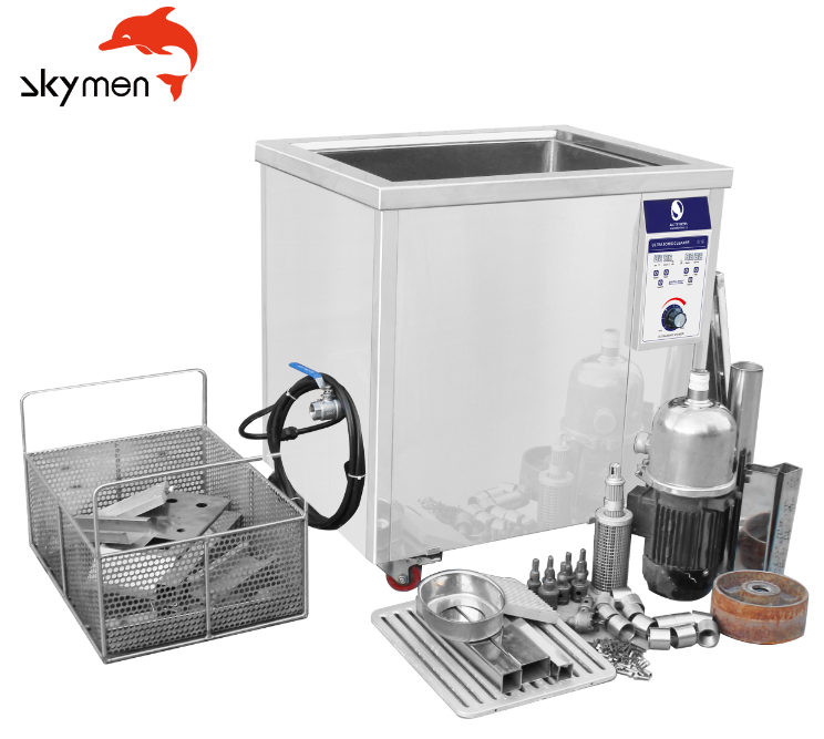 SUS304 Tank Industrial Ultrasonic Cleaner 99Liter Fuel Injector Ultrasonic Cleaner