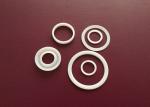 Filled PTFE Machining Plastic And Rubber Parts 25MPa PTFE Ring Gasket