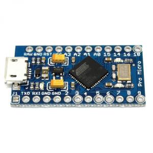 2KB SRAM Arduino Controller Board 32U4 New Pro Micro Mini 5V 16MHz Quarzoszillat