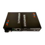 20km Fiber Media Converter Single Mode RX1550nm IEEE802.3x Standard
