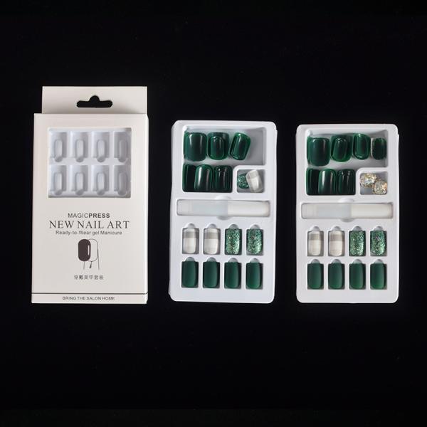 OEM ODM Cosmetic Packaging Box Artificial False Nail Storage Box